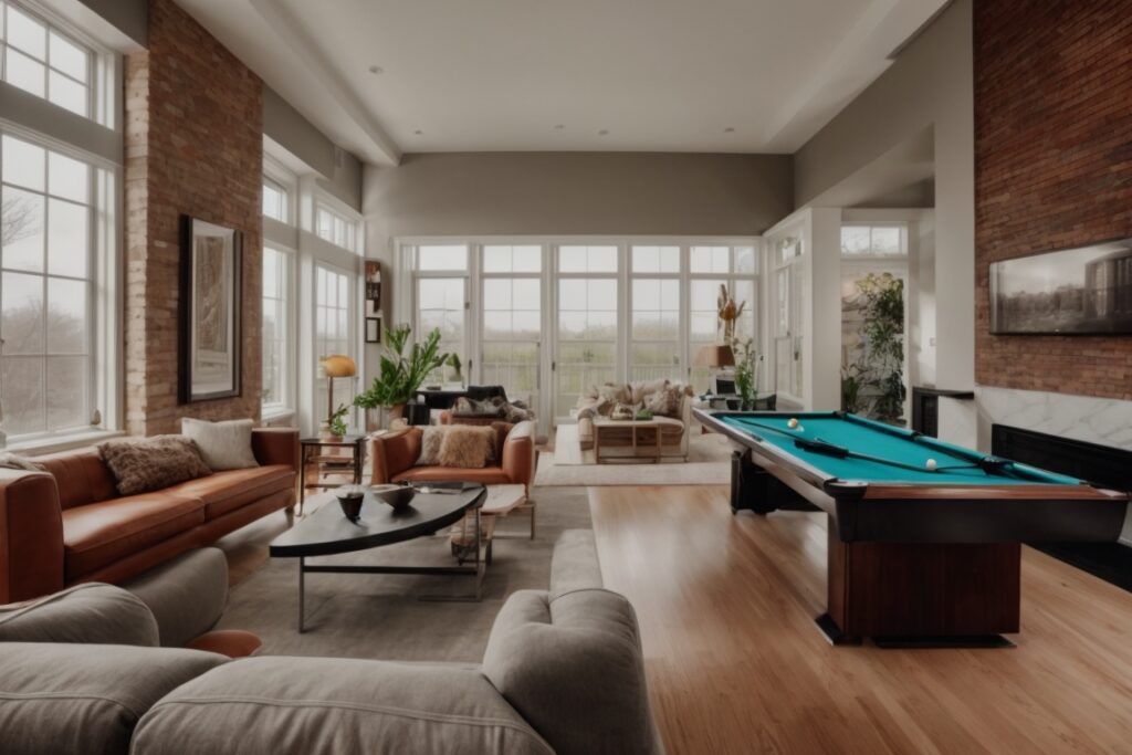Philadelphia home interior with energy-efficient window films